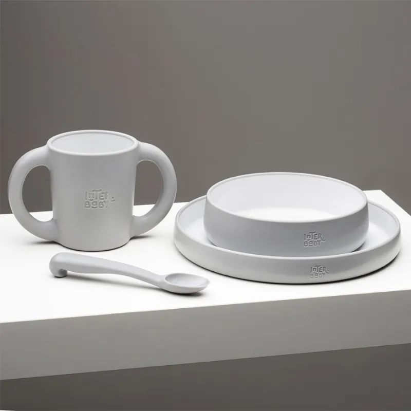 INTERBABY JÍDELNÍ SET silikonový