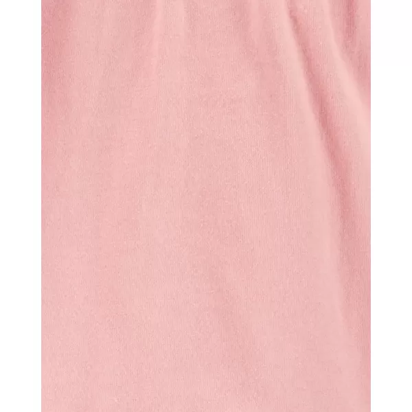 CARTER'S Set 2dílný body kr. rukáv, legíny Pink Embroidery holka 6m