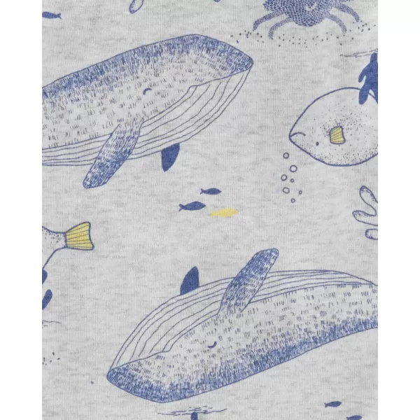 CARTER'S Body krátký rukáv Blue Ocean chlapec 5ks NB/ vel. 56