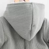 New Baby Kojenecká kombinéza s kapucí Frosty grey