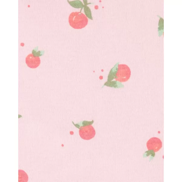 CARTER'S Set 2dílný body na ramínka, kraťasy Pink Peach holka 3m