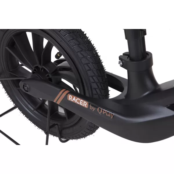 QPLAY Odrážedlo Racer air (Titanium), věk 3 - 6 let, do 30 kg