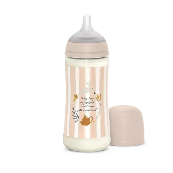 SUAVINEX Kojenecká láhev WONDERLAND 360ml FYZIOL PRŮTOK L