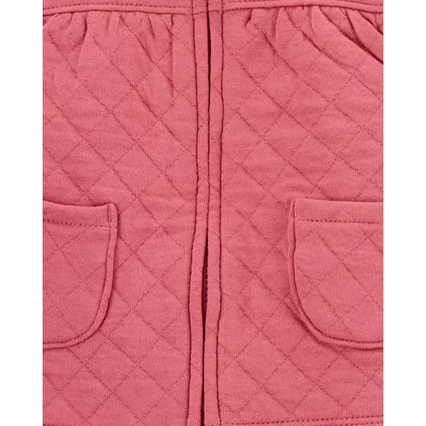 CARTER'S Set 3dílná vesta, legíny, body dl. rukáv Pink Hearts dívka NB/ vel. 56