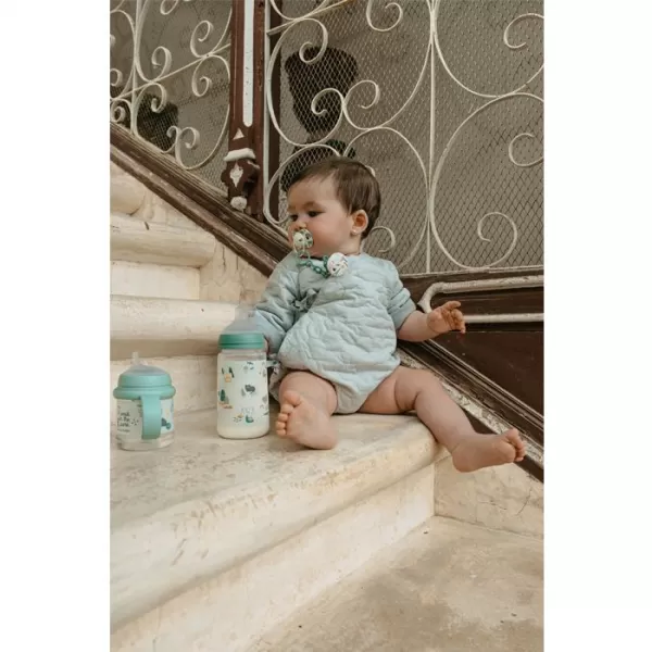 SUAVINEX Kojenecká láhev Walk anatomická M silikon 270 ml