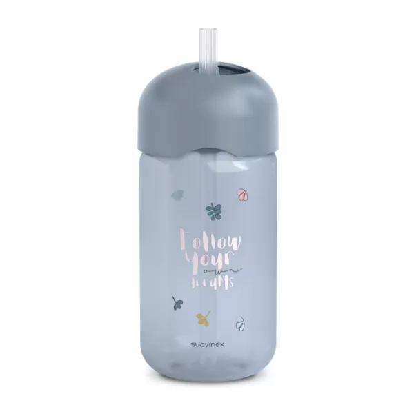 SUAVINEX Lahvička s brčkem BEAR 340 ml