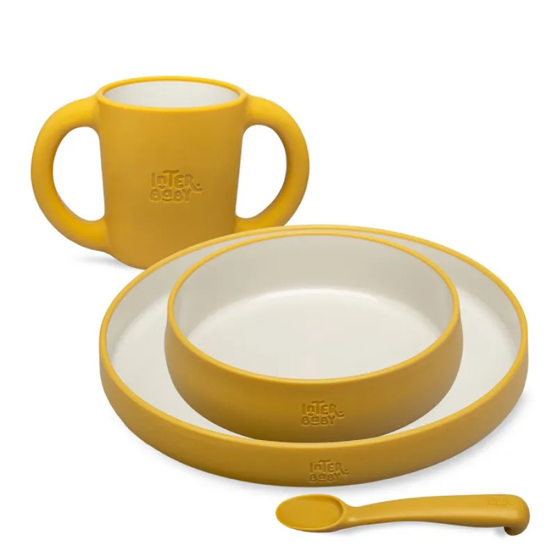 INTERBABY JÍDELNÍ SET silikonový