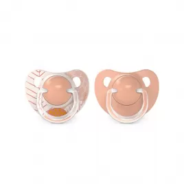 SUAVINEX Dudlík anatomický silikon +18 m 2 ks Dreams