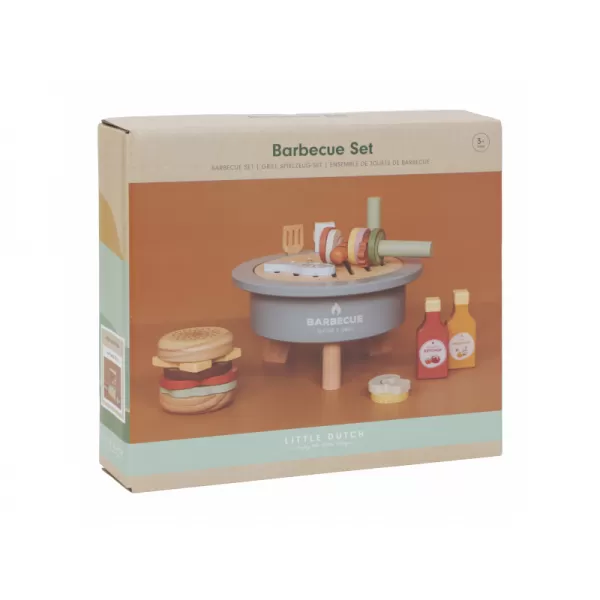 Little Dutch Barbecue sada dřevěná