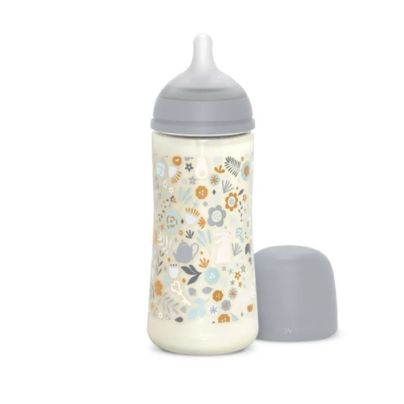SUAVINEX Kojenecká láhev WONDERLAND 360ml FYZIOL PRŮTOK L