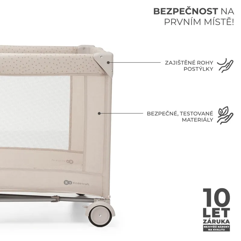Kinderkraft Postýlka cestovní Joy s doplňky