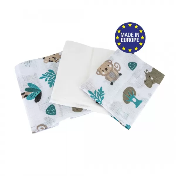 Bomimi Pleny bavlna Premium 140 g/m2 potisk, 80x70, 3ks