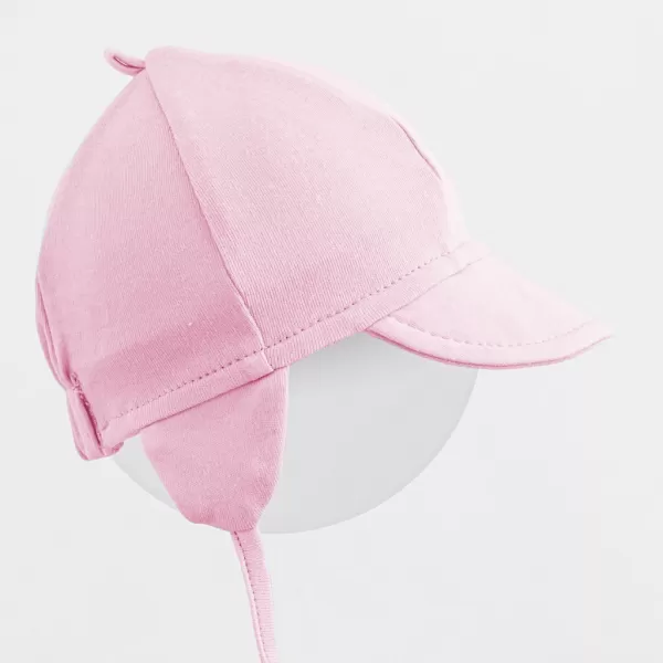 New Baby Dětská bavlněná čepička s kšiltem Casually dressed