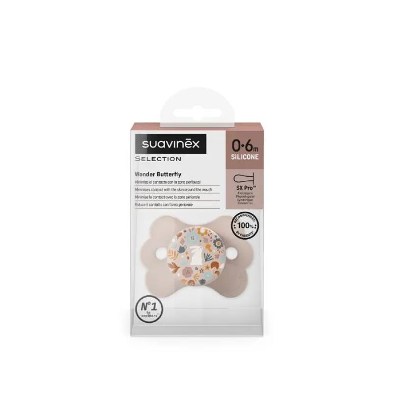 SUAVINEX Dudlík SX PRO fyziologický WONDERLAND 0/6m