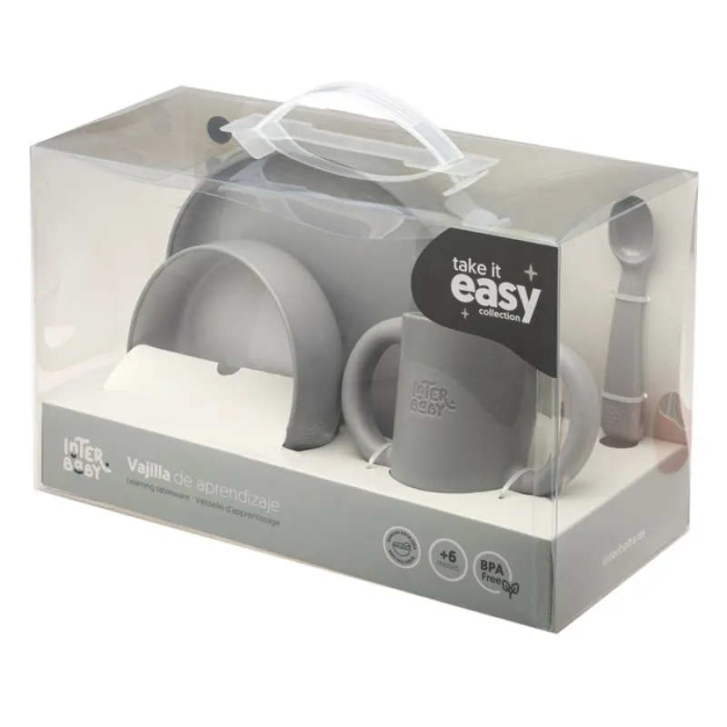 INTERBABY JÍDELNÍ SET silikonový