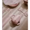 INTERBABY Lahvička s brčkem SILIKONOVÁ
