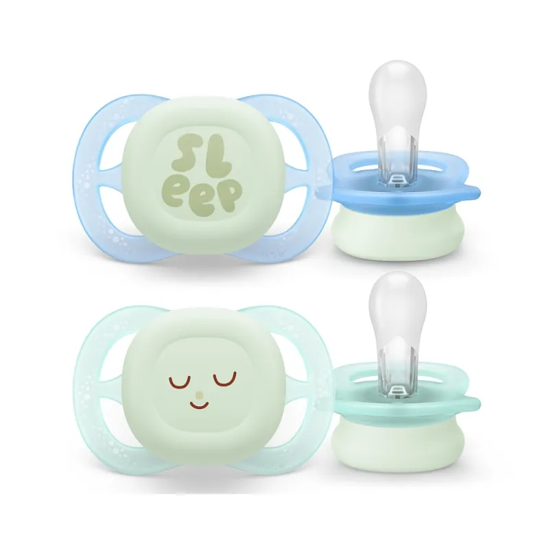 Philips AVENT Šidítko Ultrastart noční 0-2m, 2 ks