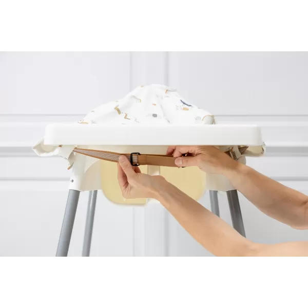 BIBADO Bryndák s upínáním na jídelní židličku