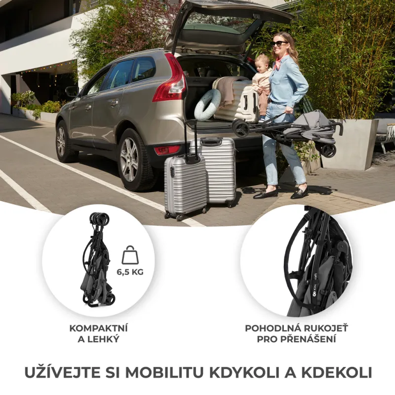 KINDERKRAFT Kočárek golfový Tik