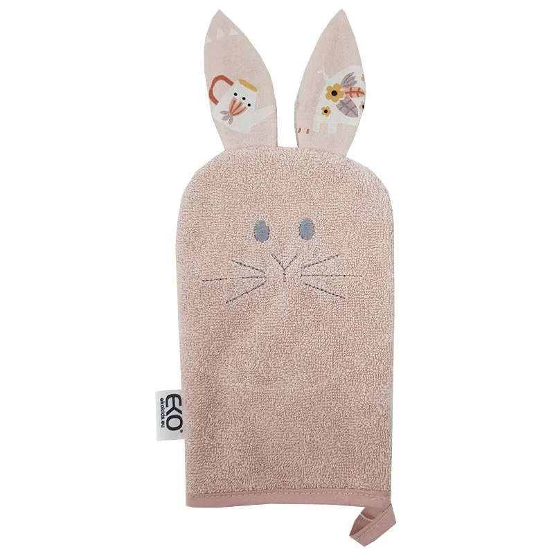 EKO Žínka bavlněná s oušky Bunny 20x15 cm