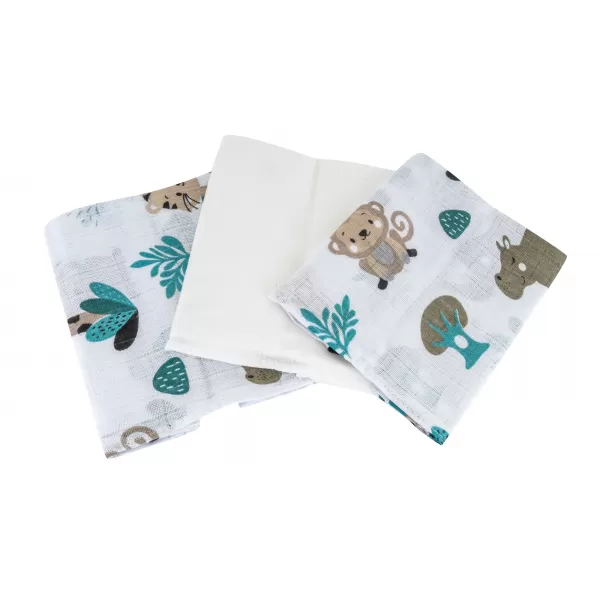 Bomimi Pleny bavlna Premium 140 g/m2 potisk, 80x70, 3ks