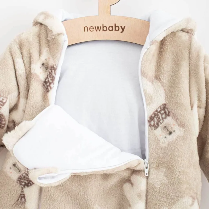 New Baby Kojenecký Wellsoft zimní overal Polar Bear