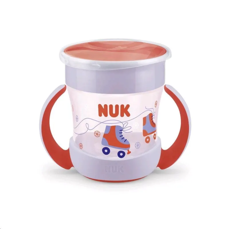 Nuk Dětský hrníček Mini Magic 360° s víčkem