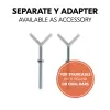 Hauck Zábrana Open N Stop 2 Set +21 cm White