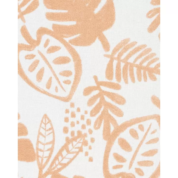 CARTER'S Set 3dílný body na ramínka, tílko, kalhotky Brown Palm holka 18m