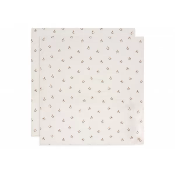 Jollein Pleny zavinovací 2ks 115x115 cm