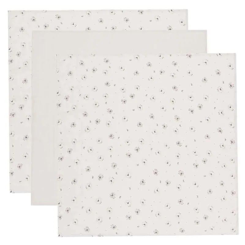 Bebe-Jou Mušelínová plenka 70x70 cm set 3ks