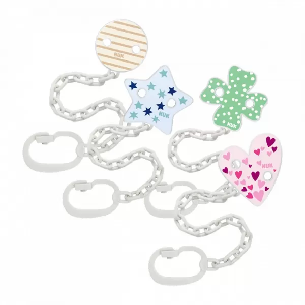 Nuk Řetízek na dudlík s klipem