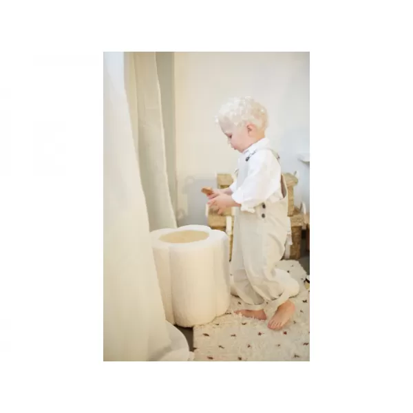 Childhome Box na hračky 2v1 Květina