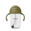 MININOR Lahev s brčkem Tritan 330 ml Moss Green