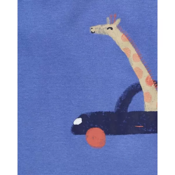 CARTER'S Body krátký rukáv Brownblue chlapec LBB 3ks NB/ vel. 56