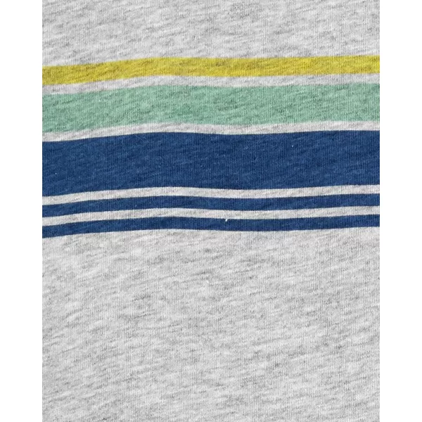 CARTER'S Set 3dílný body bez rukávů, tílko, kraťasy Grey Cars kluk NB