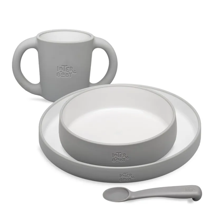 INTERBABY JÍDELNÍ SET silikonový