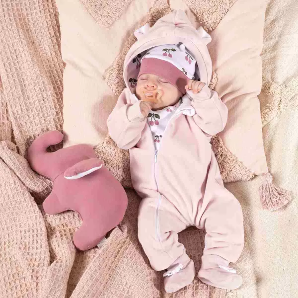 Nicol Zimní semiškový kojenecký overal Emily