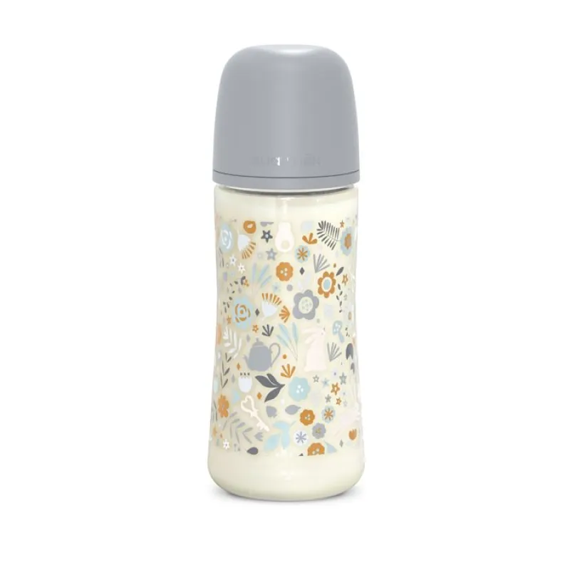 SUAVINEX Kojenecká láhev WONDERLAND 360ml FYZIOL PRŮTOK L