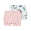 CARTER'S Kraťasy Pink Ocean holka 2ks 3m