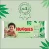 HUGGIES® Natural Triplo Ubrousky vlhčené 56x3 ks