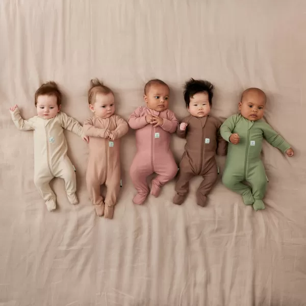 ERGOPOUCH Overal na spaní organická bavlna Layers 0-3 m, 3-6 kg, 1 tog