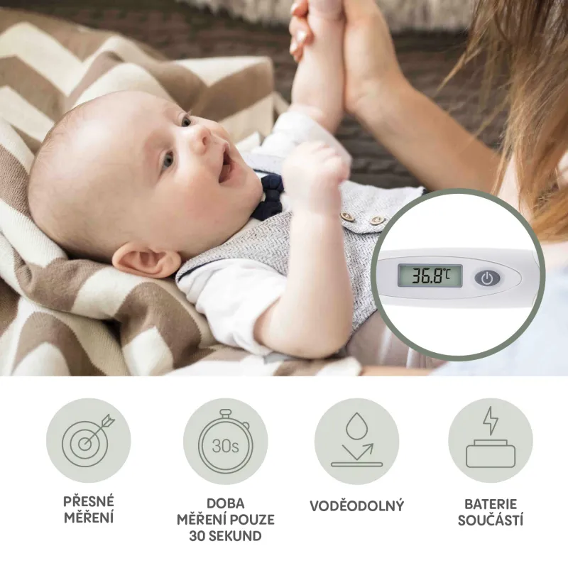 Zopa Digitální teploměr s ohebnou špičkou