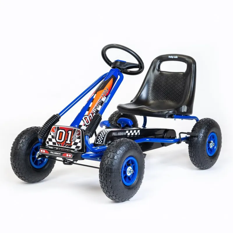 Baby Mix Dětská šlapací motokára Go-kart Razor