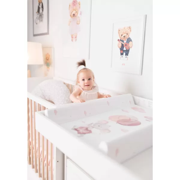 CEBA Podložka přebalovací 2-hranná s pevnou deskou (50x70) Basic