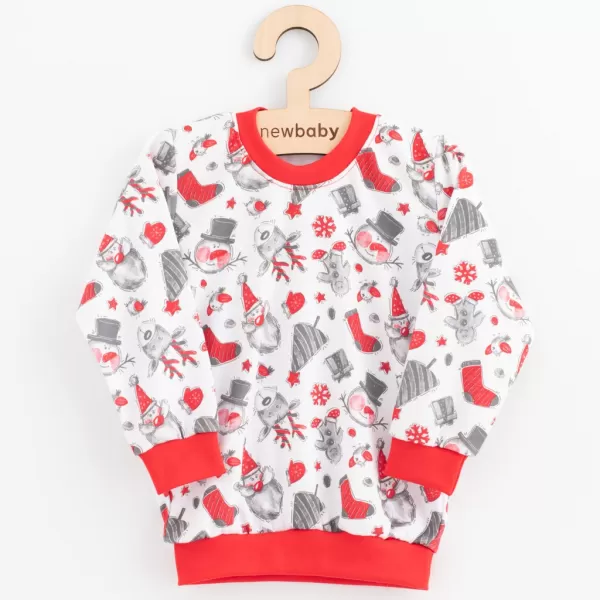 New Baby Dětské bavlněné pyžamko christmas