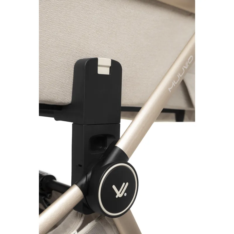 MUUVO Kočárek kombinovaný Quick Boho set 2v1 + CYBEX Aton B2 i-Size + základna