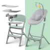 KINDERKRAFT SELECT Set jídelní židlička Livy + lehátko Calmee, Premium