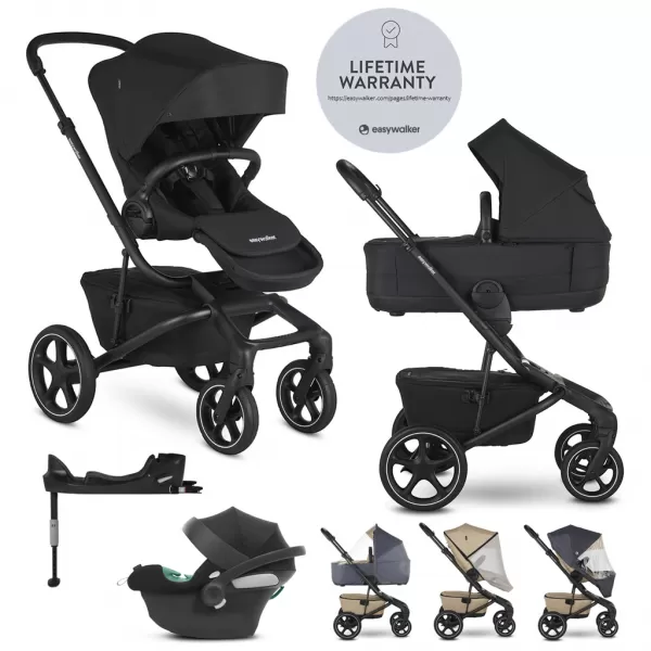 EASYWALKER Kočárek kombinovaný Jimmey 2v1 LITE RWS + CYBEX Aton B2 i-Size + základna