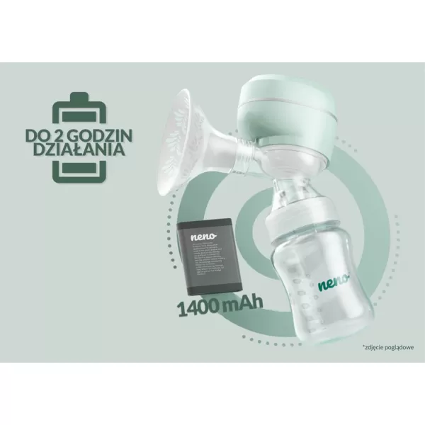 NENO Odsávačka mateřského mléka elektrická dvojfázová Uno